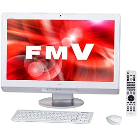 �x�m�� ESPRIMO FH700/5BD �X�m�[�z���C�g (FMVF705BDW) [PC]