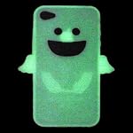 がうがう！ iPhone 4 Angel Silicone Case, Night Glow エンジェル シリコンケース, ナイトグロウ IPN4-SF3-AGLNG