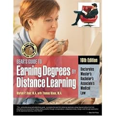 Bears Guide to Earning Degrees by Distance Learning (Bear's Guide to Earning Degrees By Distance Learning)