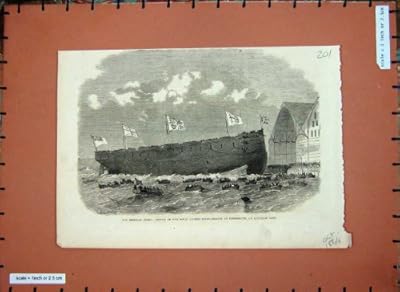  1864ironclad 船の高貴なアルバートのねじフリゲート艦ポーツマス