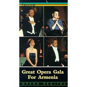 Great Opera Gala for Armenia [VHS] [Import]