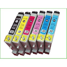 IC6CL32(6�F�Z�b�g)�G�v�\��[Epson]�݊��C���N�J�[�g���b�W