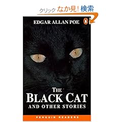 【クリックでお店のこの商品のページへ】*BLACK CAT & OTHER STORIES PGRN3 (Penguin Reading Lab, Level 3): Edgar Allen Poe: 洋書