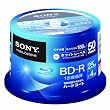 SONY �r�f�I�pBD-R 1��^��p �Ж�1�w25GB 4�{�� �z���C�g�v�����^�u�� 50���X�s���h�� 50BNR1VGPP4