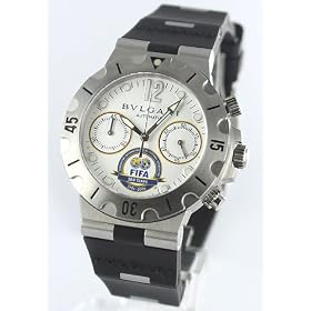 [�u���K��]BVLGARI �r���v �yFIFA���胂�f���z�f�B�A�S�m �v���t�F�b�V���i�� �X�N�[�o�i�A�N�A�j �N���m�O���t ���o�[ �z���C�g SC38WSV �����Y [���s�A���i]