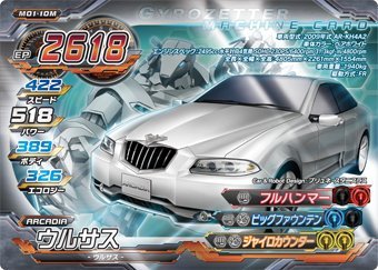 超速変形ジャイロゼッター　M01-10M　ウルサス