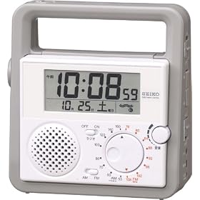 SEIKO CLOCK (�Z�C�R�[ �N���b�N) �f�W�^�� �h�� �ڊo�����v ���W�I �����d�� �蓮���d�@ SQ692W
