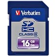 Verbatim SDHC�J�[�h 16GB Class6 SDHC16GRVB �O�H���w���f�B�A (10���̊��z) 3,680