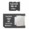 SanDisk Memory Stick Micro 16GB SDMSM2B-016G-J95