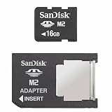 SanDisk Memory Stick Micro 16GB SDMSM2B-016G-J95�T���f�B�X�N�ɂ��