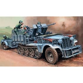 �C�^���� 6395 1/35 Sd.Kfz.10/4 2cm�΋�@�֖C����