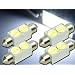 2W�����P�x�Q�ALED���[�������v4��T10X36mm2SMD as154-4