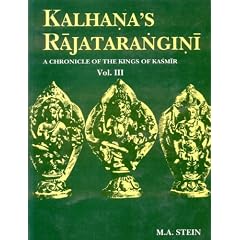 Kalhana's Rajatarangini: Vol 3: A Chronicle of the Kings of Kashmir