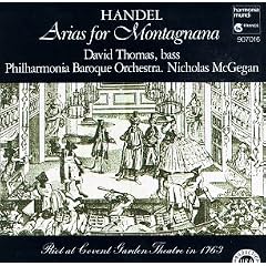 Handel;Arias for Montagnana