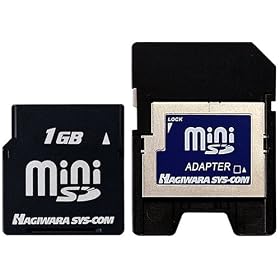 �n�M�����V�X�R�� miniSD�������[�J�[�h T�V���[�Y 1GB[HNT-MN1GTA]