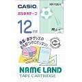 CASIO  �J�V�I �l�[�������h�e�[�v 12mm XR-12E4 ���Ȃ܂��e�[�v