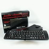 ���T�ԃA�X�L�[�f�ڕi iOS��p�{�^������ JIS�z�񁚁yFreedom i-Connex Keyboard�z�p���f�U�C�� iPhone / iPad�Ή� Bluetooth�܂肽���ݎ����C�����X�L�[�{�[�h