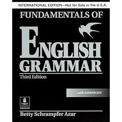 Fundamentals of English Grammar with Answer Key (Black), International Version, Azar Series (3rd Edition)