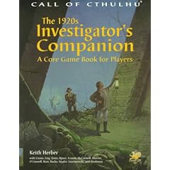 The 1920s Investigator's Companion: A Core Game Book for Players (Call of Cthulhu)