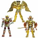  セイントクロス聖衣大系 サジタリアス星矢.ライブラ紫龍.アクエリアス氷河.3体セット　香港バンダイ版