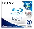SONY ���{�� �f�[�^�pBD-R �ǋL�^ �Ж�1�w25GB 4�{�� �v�����^�u�� 20��P 20BNR1DBPS4