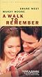 Walk to Remember [VHS] [Import]