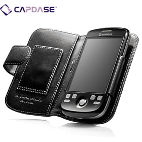 CAPDASE docomo HT-03A / HTC Magic Google G2 Leather Case Bi-fold, Black �悱�J�� ���U�[�P�[�X WCHCMAGIC-0001