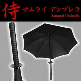 �T�����C �A���u���� SAMURAI UMBRELLA �P �u���b�N