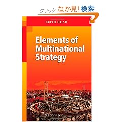 Elements of Multinational Strategy