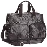 Kipling New Becky, Sac Ordinateur - Noir (Lacquer black), Synthétique