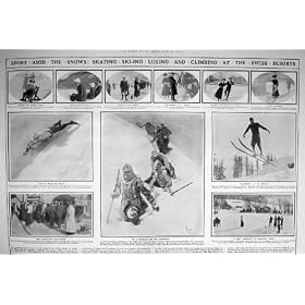 1909 �̃X�|�[�c�̐�X�P�[�g�Ŋ��� Moritz �X�L�[�W�����v�� Adelboden