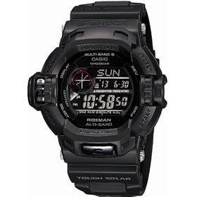 [�J�V�I]CASIO �r���v G-SHOCK �W�[�V���b�N RISEMAN Men in Mat Black �����E�C���E�}�b�g�E�u���b�N �^�t�\�[���[ �d�g���v MULTIBAND 6 GW-9200MBJ-1JF �����Y