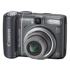 Canon �f�W�^���J���� PowerShot (�p���[�V���b�g) A590 IS PSA590IS