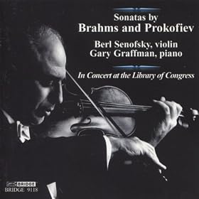 【クリックでお店のこの商品のページへ】Sonatas by Brahms and Prokofiev