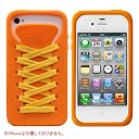 TaylorTechnologies PLAY HELLO iSHOES for iPhone 4/4S Orange iSHOES4S_Orange
