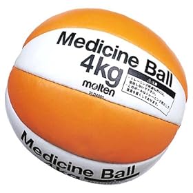molten(�����e��) ���f�B�V���{�[��(Medicine Ball) 4KG PLD4000