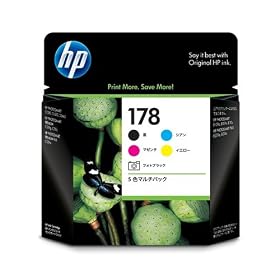�q���[���b�g�E�p�b�J�[�h  HP178 5�F�}���`�p�b�N CR282AA