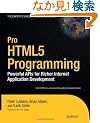 Pro HTML5 Programming: Powerful APIs for Richer Internet Application Development