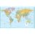 World Rolled Map (M Series World Wall Maps)