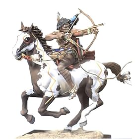 �A���h���A�~�j�`���A�Y S4-F3 Sioux Warrior Shooting Arrow
