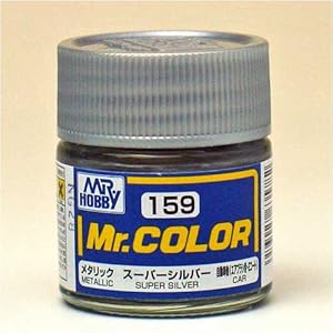 【クリックで詳細表示】Mr.カラー C159 スーパーシルバー 【HTRC 3】