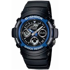 [�J�V�I]CASIO �r���v G-SHOCK �W�[�V���b�N STANDARD �A�i���O/�f�W�^���R���r�l�[�V�������f�� AW-591-2AJF �����Y