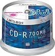 �O�H���w���f�B�A CD-R 700MB 4~48�{�� 50�� �X�s���h���P�[�X ���C�h����\ SR80SP50