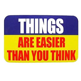 �R�g���U�X�e�b�J�[�s�Ă�����Y�ނ��Ղ�/THINGS ARE EASIER THAN YOU THINK�t�h�����H