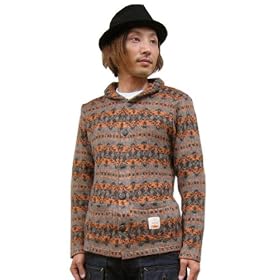 Indian Motocycle �C���f�B�A�����[�^�[�T�C�N�� SHAGGY SHAWL COLLAR CARDIGAN �V���M�[�E�V���[���J���[�J�[�f�B�K��