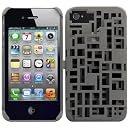 Freshfiber Mondriaan with credit card slot for iPhone 4S/4 Grey