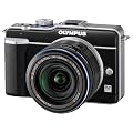 OLYMPUS �}�C�N����� PEN E-PL1�����Y�L�b�g �u���b�N E-PL1 LKIT BLK