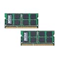 BUFFALO �m�[�g�p���݃����� PC3-8500(DDR3-1066) 2GB 2���g D3N1066-2GX2/E