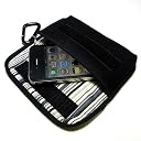 suono ハンドメイド iPhone4S ファブリックケース（ブラック・アッシュストライプ）