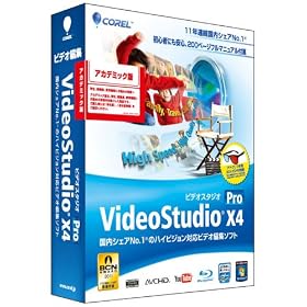 VideoStudio Pro X4 �A�J�f�~�b�N��